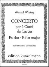 Concerto for Two Horns in E flat Major 2 Horns and Piano cover